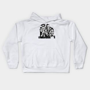 The Club of Monster Illustration Kids Hoodie